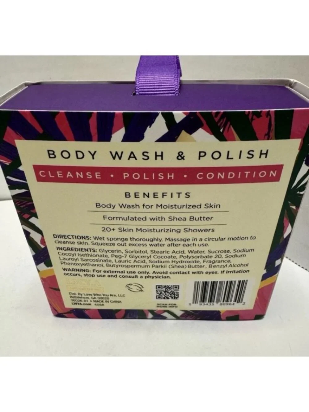 LWYA Body Wash & Polish “Seas The Day* & “Tropic Like It’s Hot” 3oz. Set. New